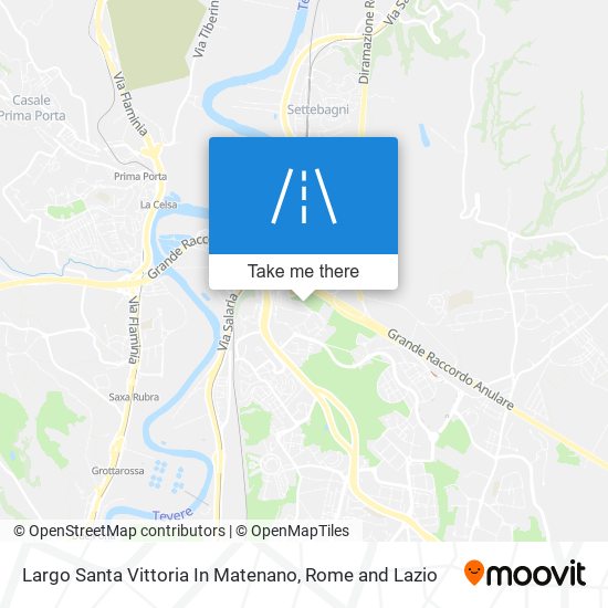 Largo Santa Vittoria In Matenano map