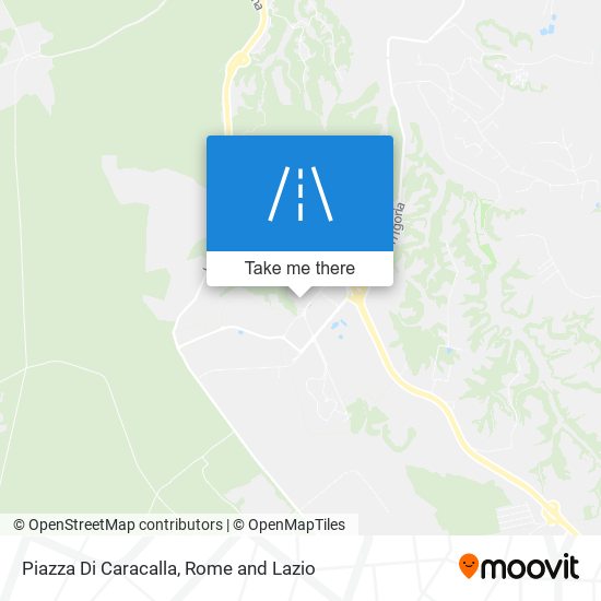 Piazza Di Caracalla map