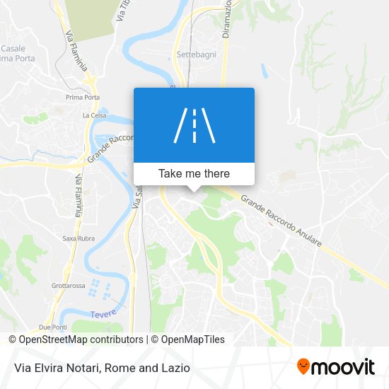 Via Elvira Notari map