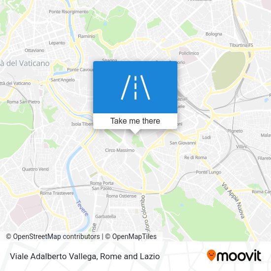 Viale Adalberto Vallega map