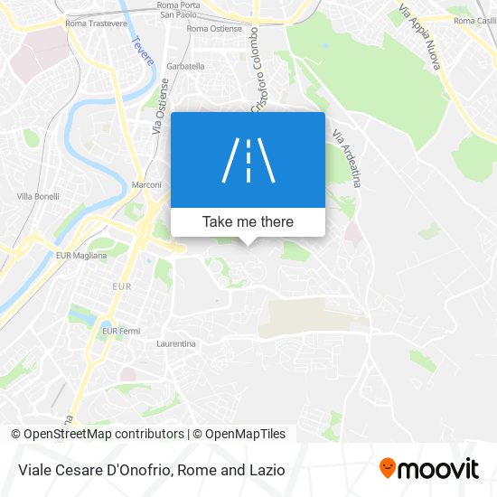 Viale Cesare D'Onofrio map