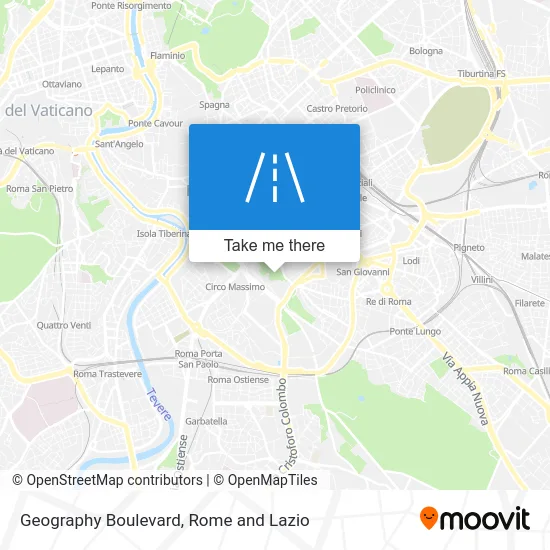 Geography Boulevard map