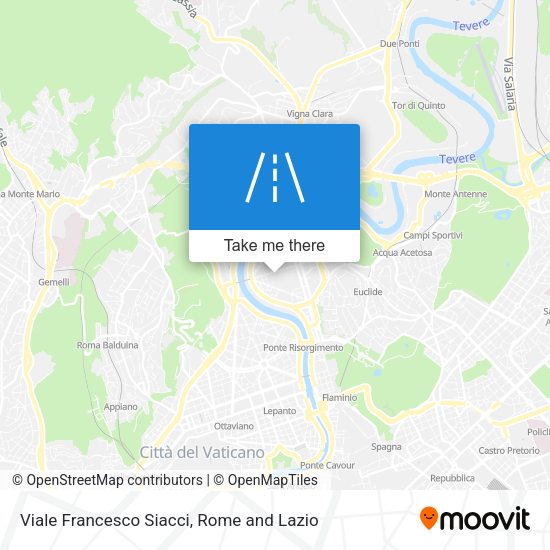 Viale Francesco Siacci map