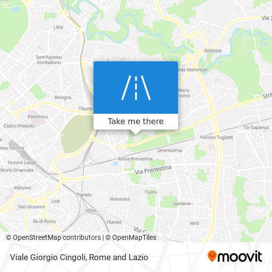Viale Giorgio Cingoli map