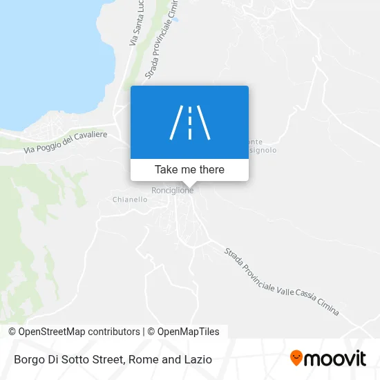 Borgo Di Sotto Street map