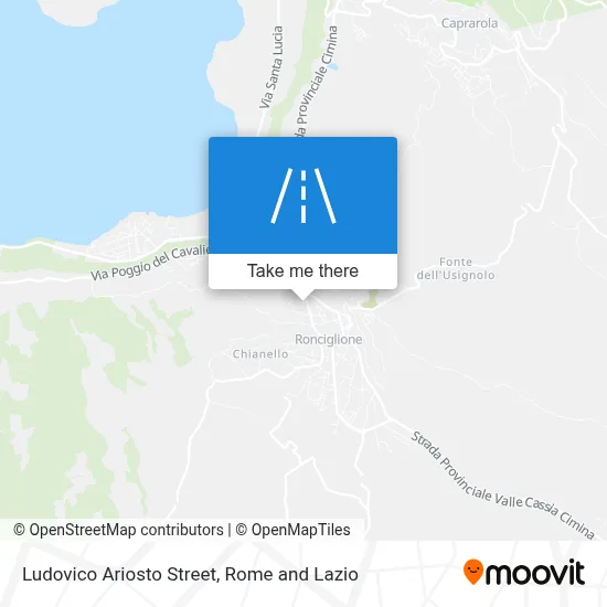 Ludovico Ariosto Street map