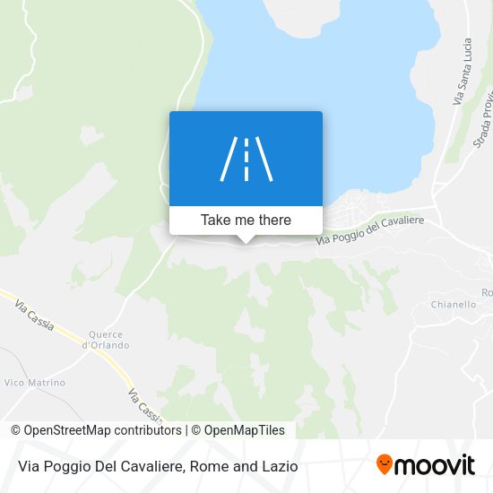Via Poggio Del Cavaliere map