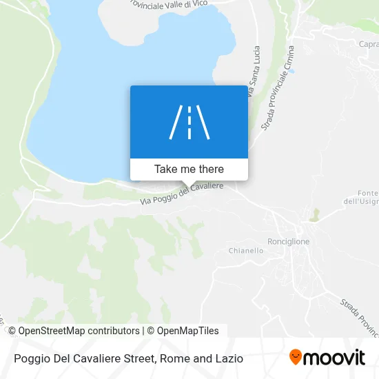 Poggio Del Cavaliere Street map