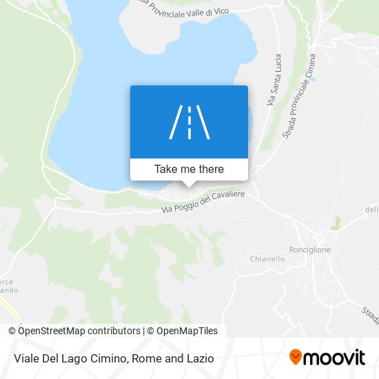 Viale Del Lago Cimino map