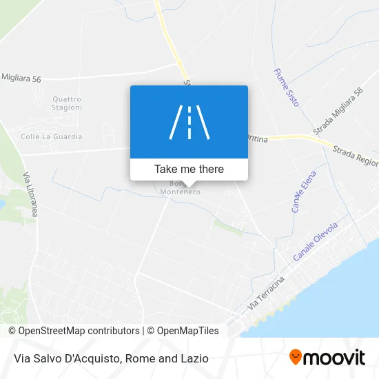Salvo D'Acquisto Street map