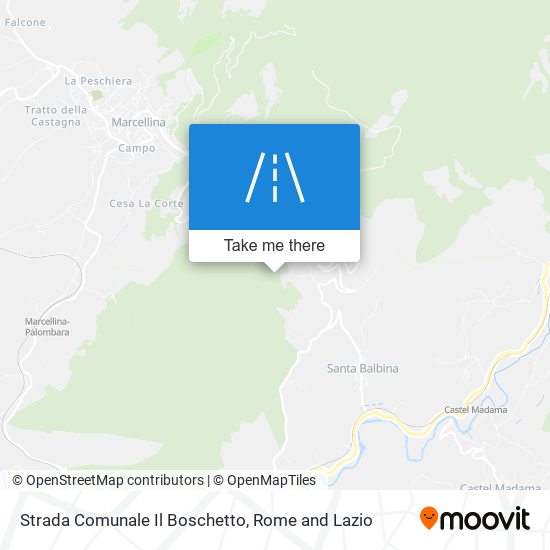 Strada Comunale Il Boschetto map