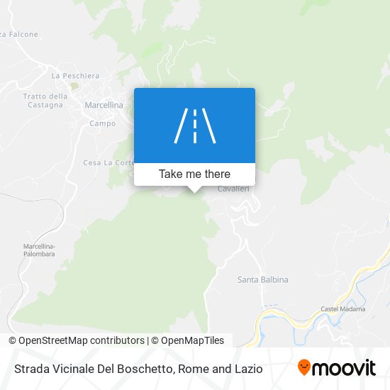 Strada Vicinale Del Boschetto map