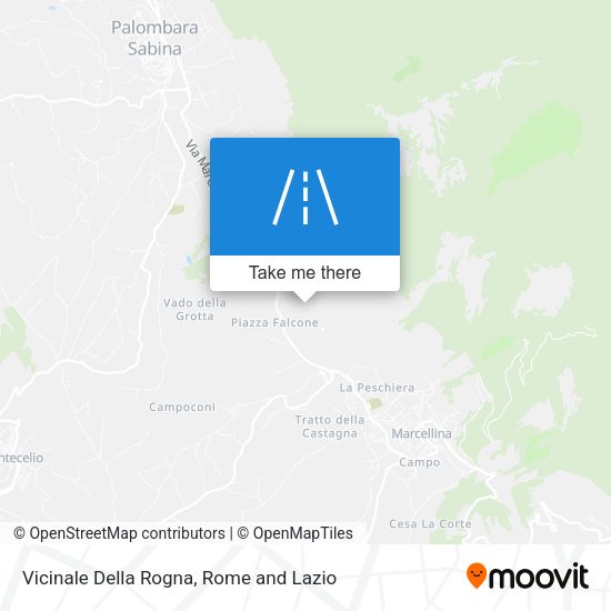 Vicinale Della Rogna map