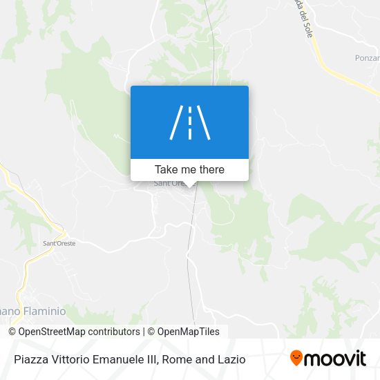 Piazza Vittorio Emanuele III map