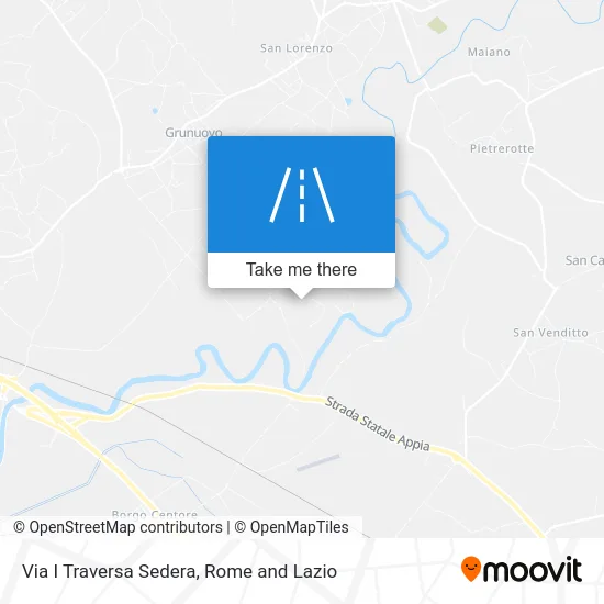 I Traversa Sedera Street map