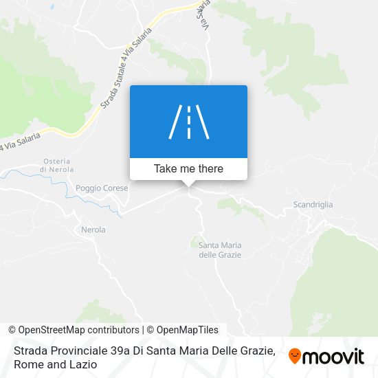 Strada Provinciale 39a Di Santa Maria Delle Grazie map