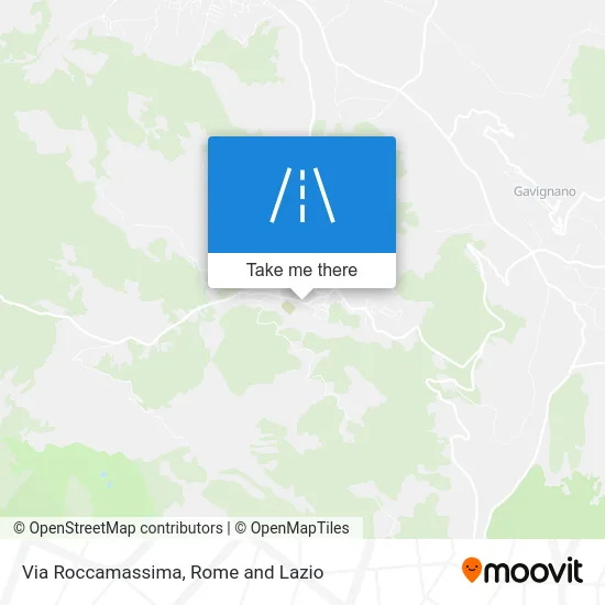 Roccamassima Street map