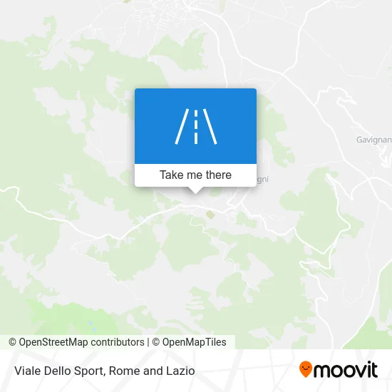 Sports Avenue map