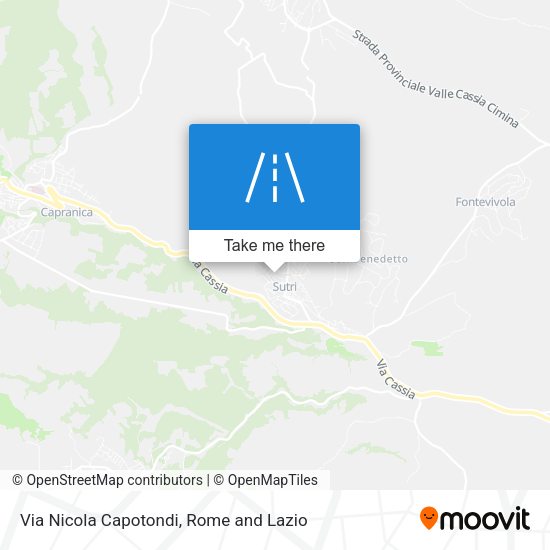 Via Nicola Capotondi map