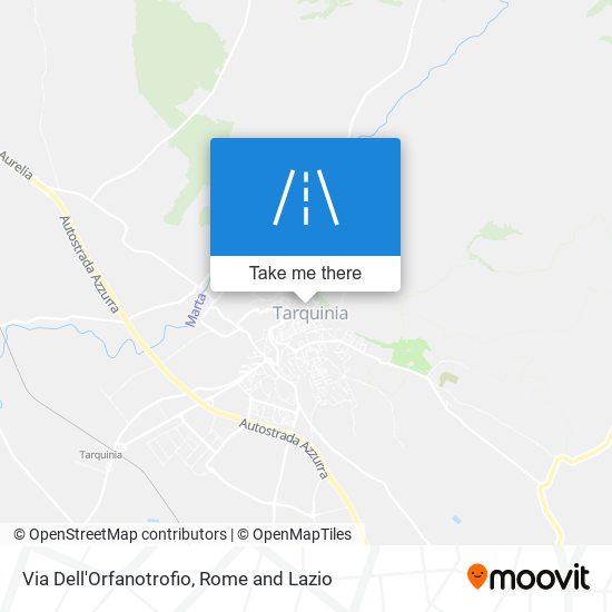 Via Dell'Orfanotrofio map