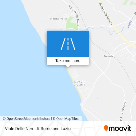 Viale Delle Nereidi map