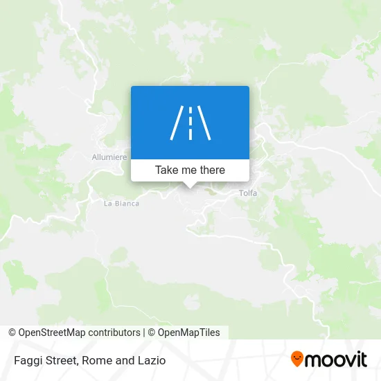 Faggi Street map