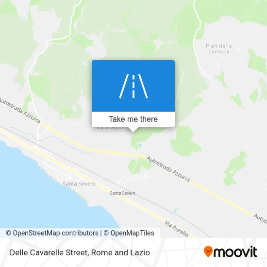 Delle Cavarelle Street map