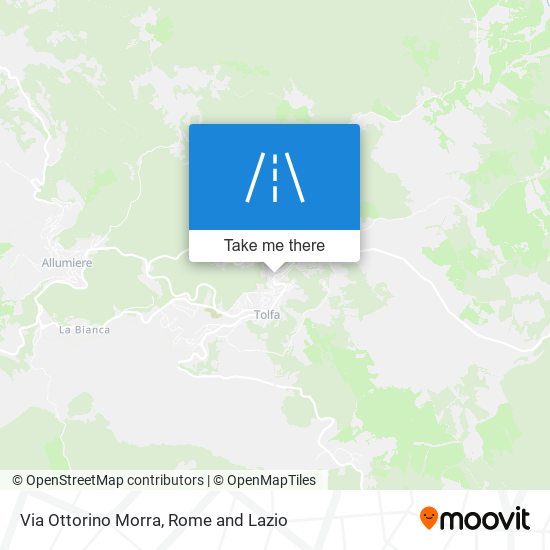 Via Ottorino Morra map