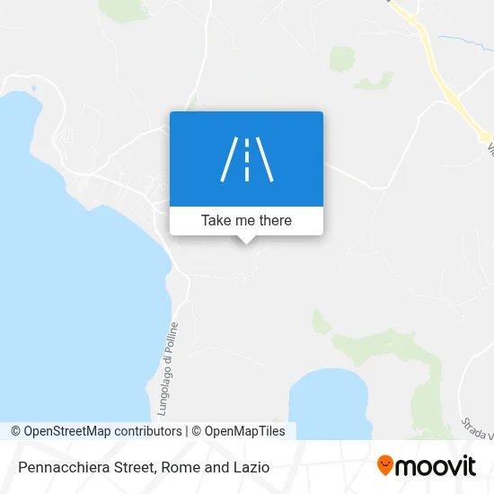 Pennacchiera Street map