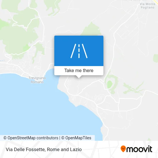 Delle Fossette Street map
