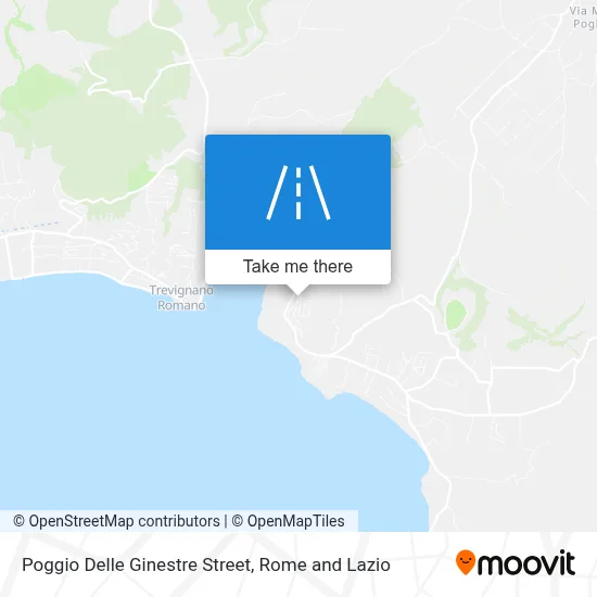 Poggio Delle Ginestre Street map