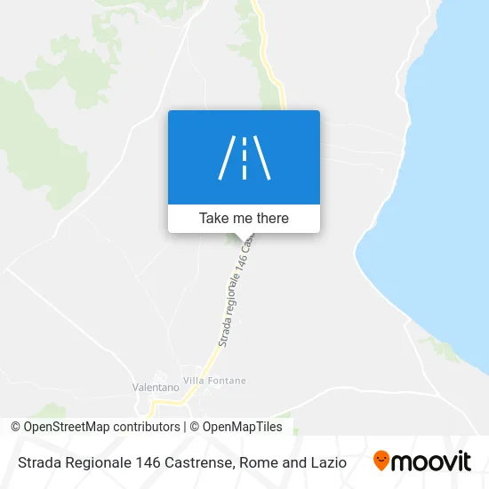 Strada Regionale 146 Castrense map