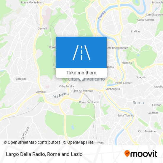 Largo Della Radio map