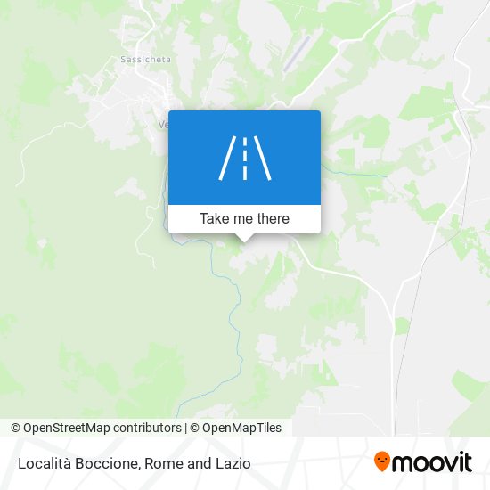 Località Boccione map