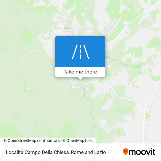 Località Campo Della Chiesa map