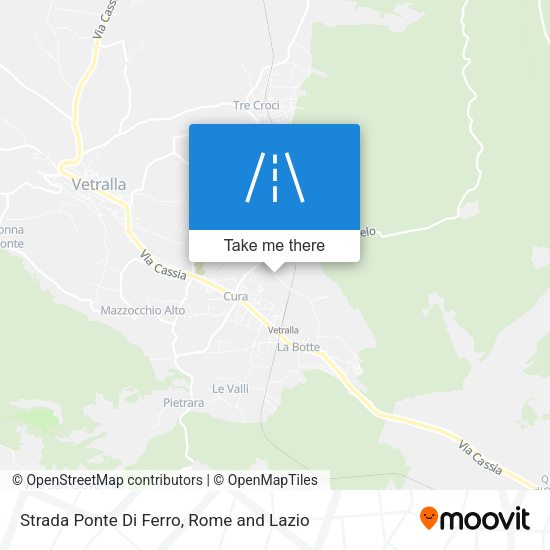 Strada Ponte Di Ferro map