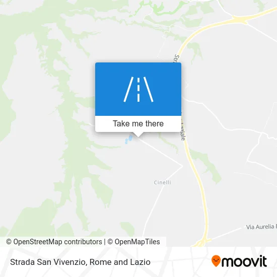 San Vivenzio Road map
