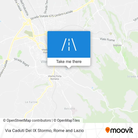 Via Caduti Del IX Stormo map
