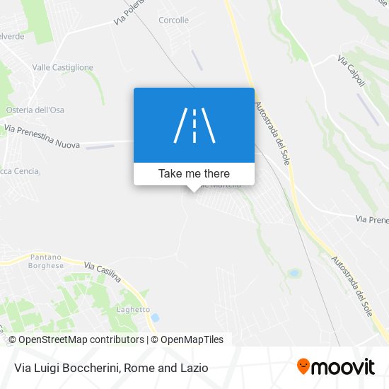 Via Luigi Boccherini map
