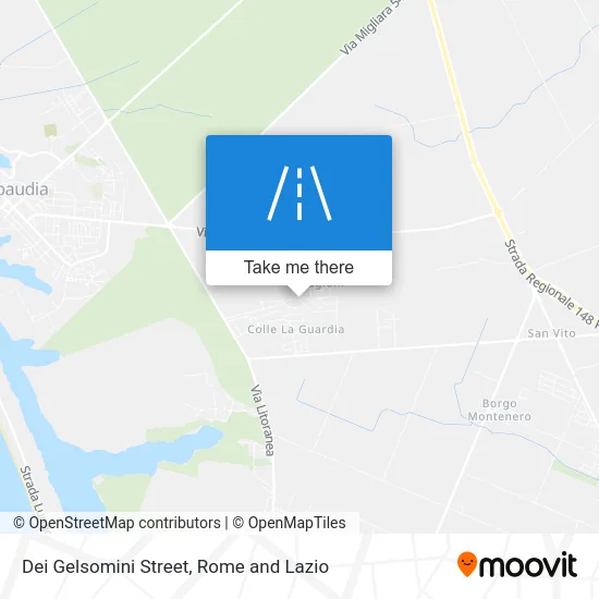 Dei Gelsomini Street map