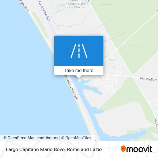 Largo Capitano Mario Bovo map