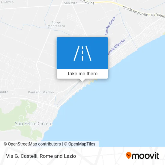 G. Castelli Street map