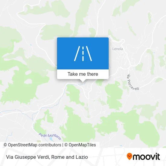 Giuseppe Verdi Street map