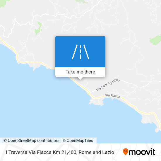 I Traversa Via Flacca Km 21,400 map