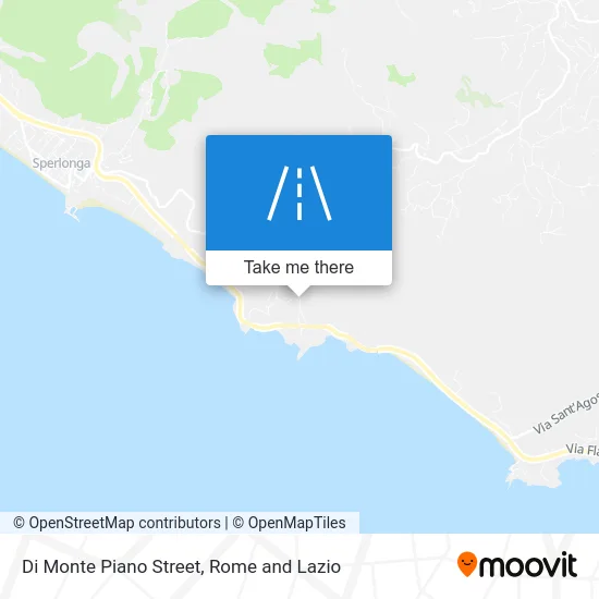 Di Monte Piano Street map