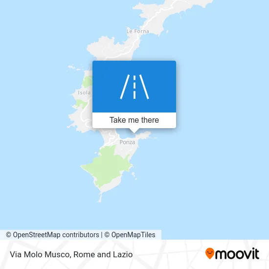 Molo Musco Street map