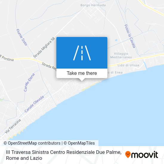 III Traversa Sinistra Centro Residenziale Due Palme map