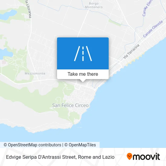 Edvige Seripa D'Antrassi Street map