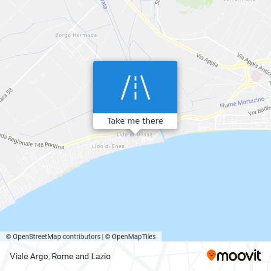 Viale Argo map