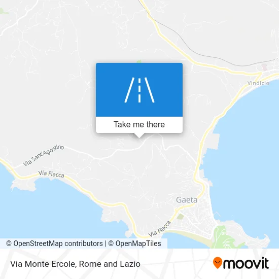 Monte Ercole Street map